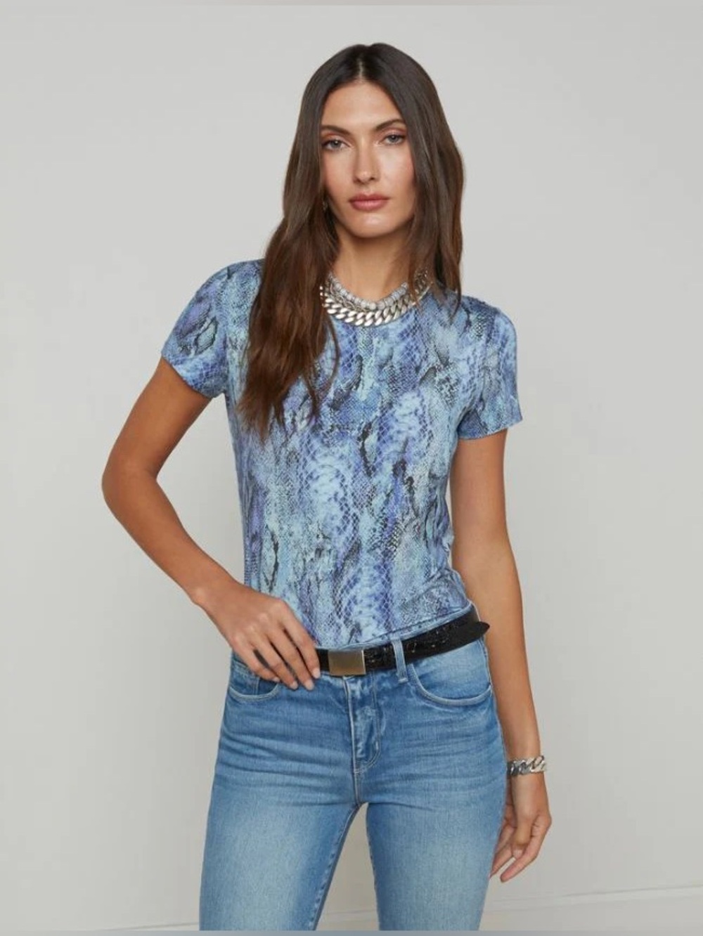 L'Agence Ressi Fitted Tee L